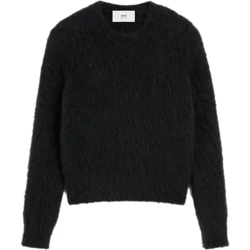 Alpaca Mohair Sweater , male, Sizes: XL, M, L - Ami Paris - Modalova