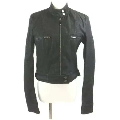Pre-owned Cotton Outerwear, Excellent Condition, Size 42 , female, Sizes: XL - Gucci Vintage - Modalova