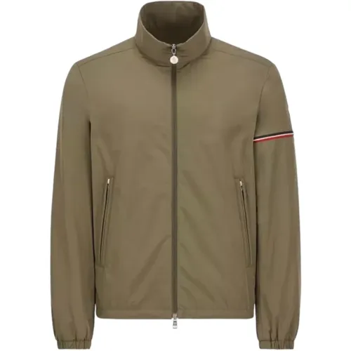 Ruinette Jacket with Tricolour Zip , male, Sizes: 2XL, XL - Moncler - Modalova