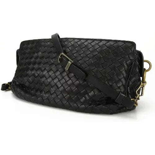 Pre-owned Leder schultertasche - Bottega Veneta Vintage - Modalova