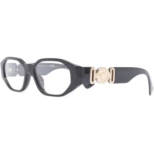 Glasses , male, Sizes: 56 MM - Versace - Modalova
