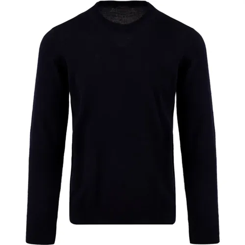 Blaue Pullover für Männer , Herren, Größe: 2XL - Daniele Alessandrini - Modalova