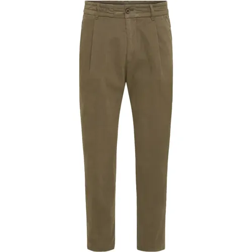 Stylish Chinos for Men , male, Sizes: W34 L34 - drykorn - Modalova