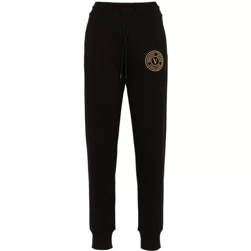 Stylish Couture Trousers , female, Sizes: M, XS - Versace Jeans Couture - Modalova