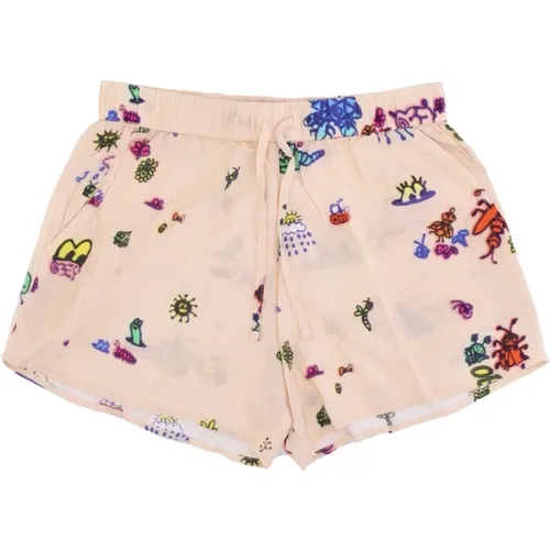 All Over Print Damen Shorts , Damen, Größe: M - Obey - Modalova