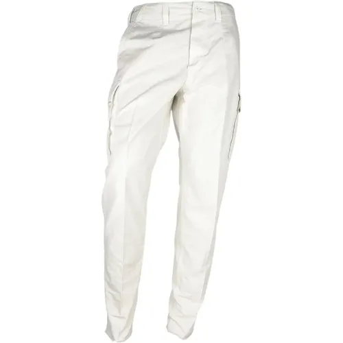 Cargo Cotton Pants , male, Sizes: W36 - Don The Fuller - Modalova