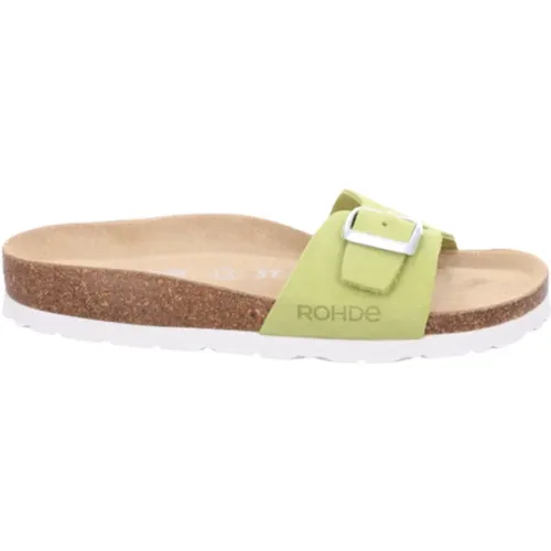 Alba Damen Sandale - Beige , Damen, Größe: 35 EU - Rohde - Modalova