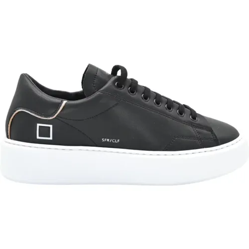 Calf Sneakers - Sfera , male, Sizes: 6 UK, 2 UK, 3 UK, 4 UK, 7 UK - D.a.t.e. - Modalova