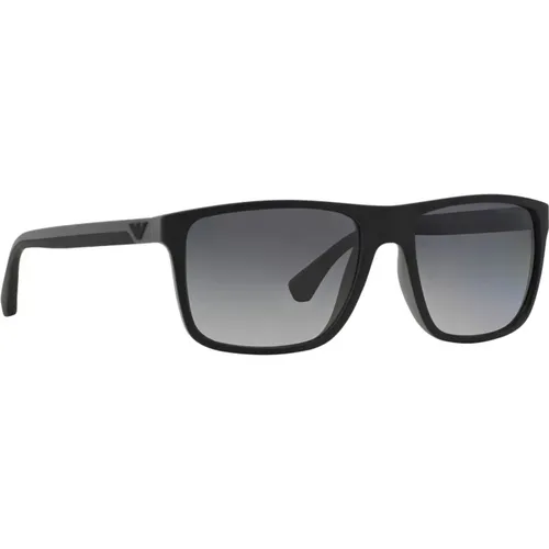 EA 4033 5229T3 56 Polarized Sunglasses , male, Sizes: 56 MM - Emporio Armani - Modalova