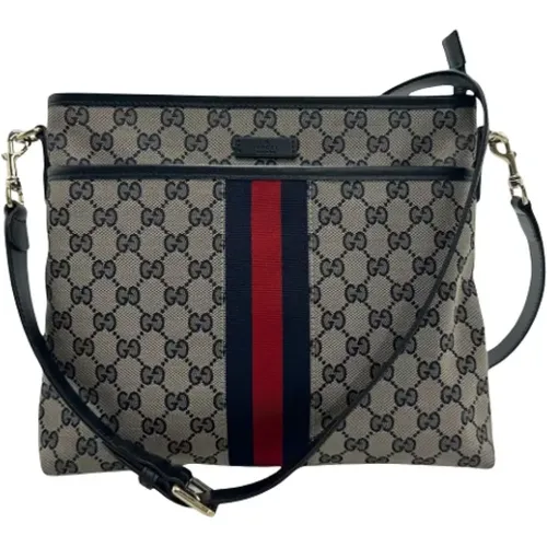 Pre-owned Canvas gucci-bags , female, Sizes: ONE SIZE - Gucci Vintage - Modalova