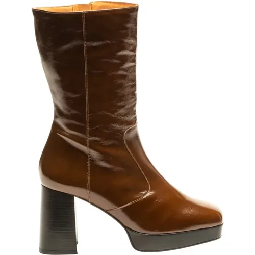 Heeled Boots , female, Sizes: 4 UK, 5 UK, 6 UK - Angel Alarcon - Modalova