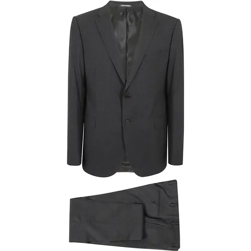 Classic Suit , male, Sizes: M, L, XL, 2XL - Emporio Armani - Modalova