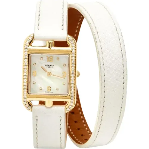Pre-owned Leather watches , female, Sizes: ONE SIZE - Hermès Vintage - Modalova