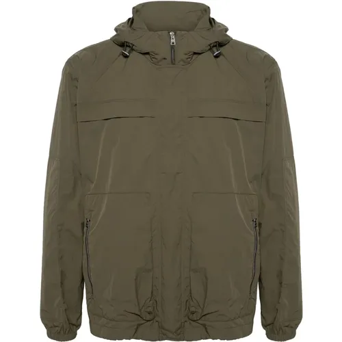 Hooded jacket , male, Sizes: 2XL, XL, L, M - Herno - Modalova