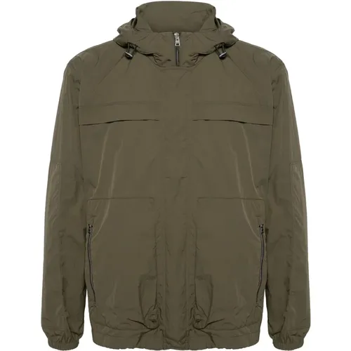 Hooded jacket , male, Sizes: M - Herno - Modalova