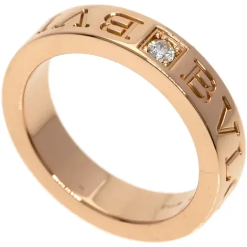 Pre-owned Rose Gold rings , female, Sizes: ONE SIZE - Bvlgari Vintage - Modalova