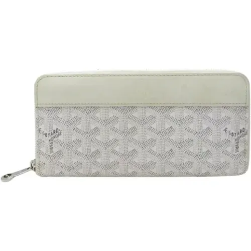 Pre-owned Canvas wallets , female, Sizes: ONE SIZE - Goyard Vintage - Modalova