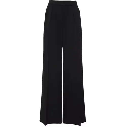 Wide Wool Pants , female, Sizes: XS, S - Max Mara - Modalova