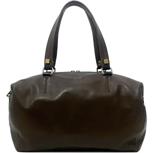 Pre-owned Leather celine-bags , female, Sizes: ONE SIZE - Celine Vintage - Modalova