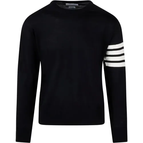 Navy 415 Knit , male, Sizes: L, 2XL, XL - Thom Browne - Modalova