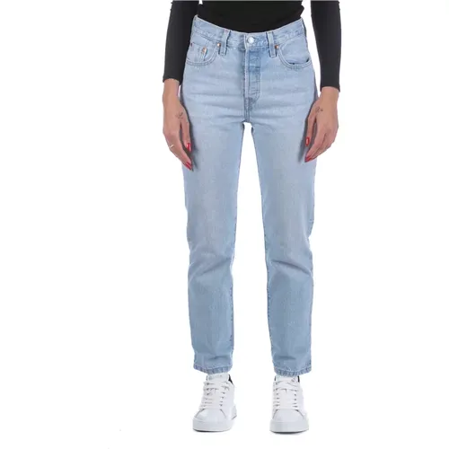 Levi's, 501 Crop Luxor Jeans , Damen, Größe: W27 L28 - Levis - Modalova