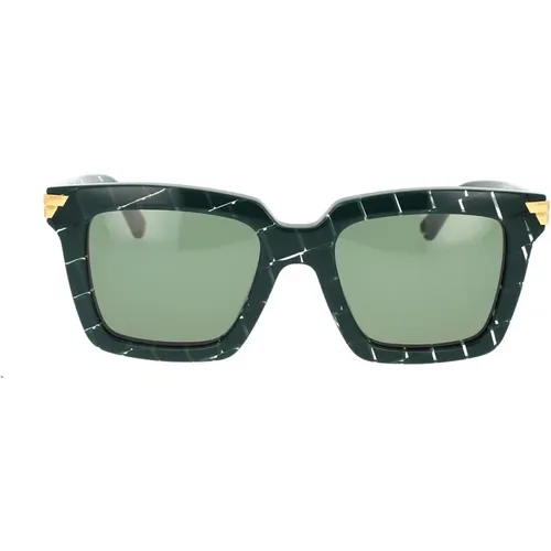 Oversized Square Sunglasses , female, Sizes: 53 MM - Bottega Veneta - Modalova