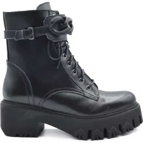 Lace-Up Boots , female, Sizes: 7 UK, 6 UK - PATRIZIA PEPE - Modalova