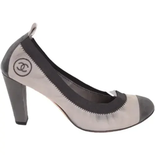 Pre-owned Leather heels , female, Sizes: 5 UK - Chanel Vintage - Modalova