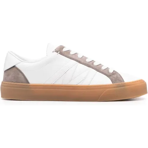 Weiße Sneakers , Herren, Größe: 43 1/2 EU - Moncler - Modalova