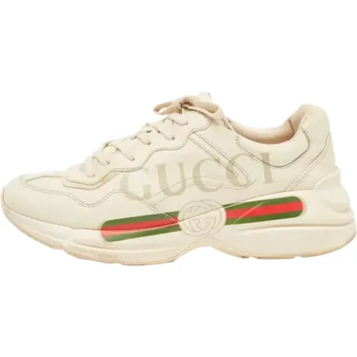 Pre-owned Leder sneakers - Gucci Vintage - Modalova