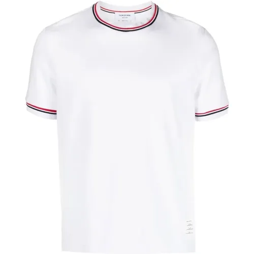 T-shirts and Polos with 4bar Logo , male, Sizes: S, L, M - Thom Browne - Modalova
