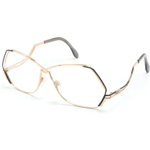 Goldene Optische Brille mit Zubehör , Damen, Größe: 61 MM - Cazal - Modalova