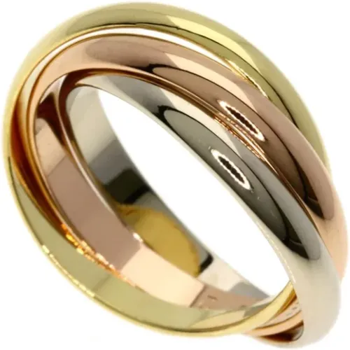 Pre-owned Gold rings , female, Sizes: ONE SIZE - Cartier Vintage - Modalova