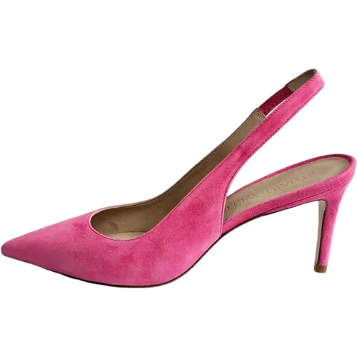 Sling Pump with Pointed Toe , female, Sizes: 8 UK, 7 UK, 6 UK - Stuart Weitzman - Modalova