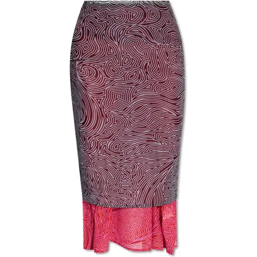 Patterned skirt , female, Sizes: M - Dries Van Noten - Modalova