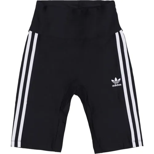 High Waist Cycling Shorts , female, Sizes: M - Adidas - Modalova