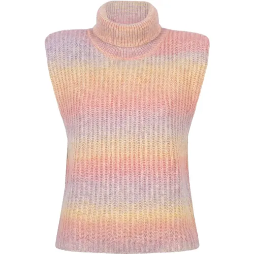 Turtleneck Sweater mit Einzigartigem Space-Dyed Muster - Dante 6 - Modalova