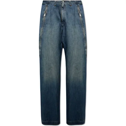 Jeans mit geradem Bein - MM6 Maison Margiela - Modalova