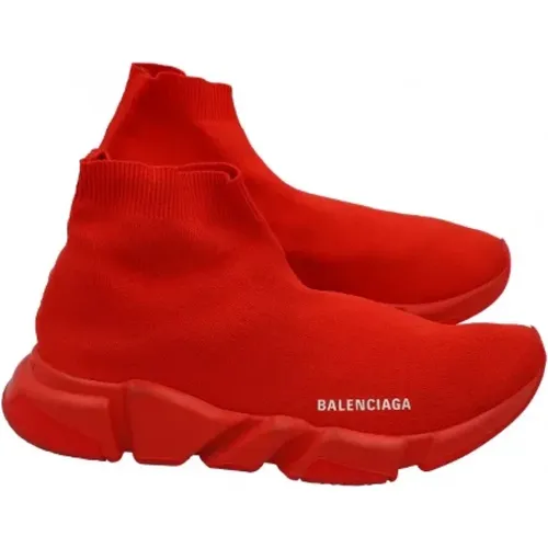 Pre-owned Fabric sneakers , female, Sizes: 9 UK - Balenciaga Vintage - Modalova