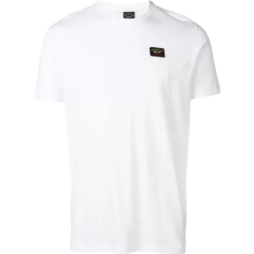 Classic 010C T-Shirt for Men , male, Sizes: S - PAUL & SHARK - Modalova
