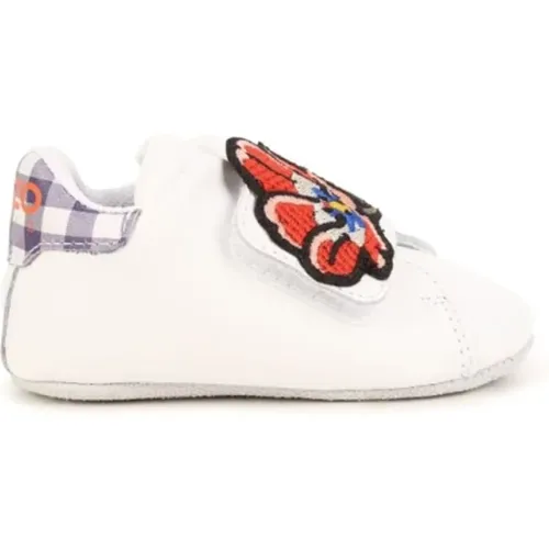 Weiße Prewalker Sneakers für Baby Mädchen - Kenzo - Modalova