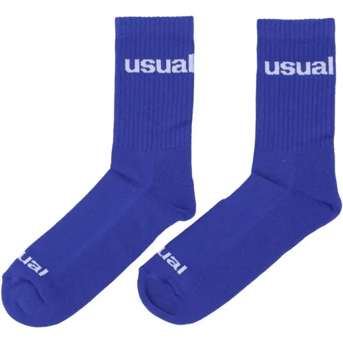 Logo Socken Royal Blue Usual - Usual - Modalova