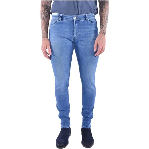 Weiche Stretch Swing Jeans , Herren, Größe: W33 - PT Torino - Modalova