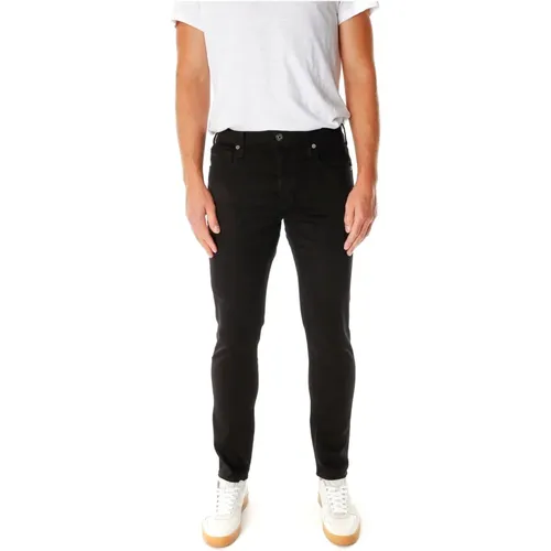 Slim Fit Mid Waist Jeans , Herren, Größe: W33 L34 - G-Star - Modalova