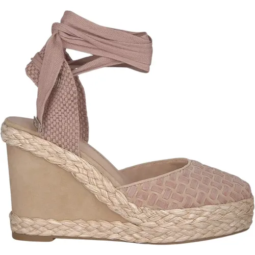 Braided Wedge Sandal , female, Sizes: 3 UK, 9 UK, 4 UK, 6 UK, 5 UK, 7 UK, 8 UK - Alma en Pena - Modalova