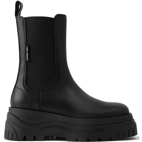 Schwarze Leder Chelsea Ankle Boots , Damen, Größe: 40 EU - Axel Arigato - Modalova