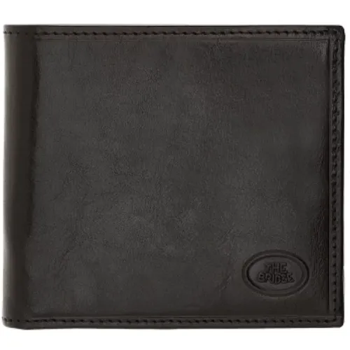 Elegant Leather Wallet for Men , male, Sizes: ONE SIZE - The Bridge - Modalova