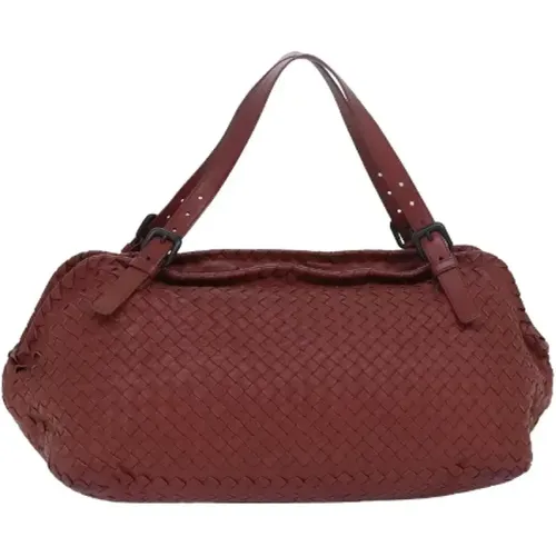 Pre-owned Leather totes , female, Sizes: ONE SIZE - Bottega Veneta Vintage - Modalova