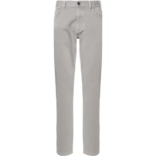 Slim fit jeans , male, Sizes: W36 - Ermenegildo Zegna - Modalova