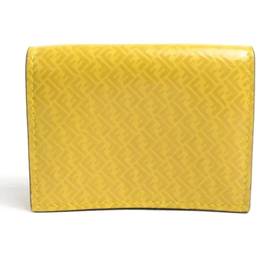 Pre-owned Leather wallets , female, Sizes: ONE SIZE - Fendi Vintage - Modalova